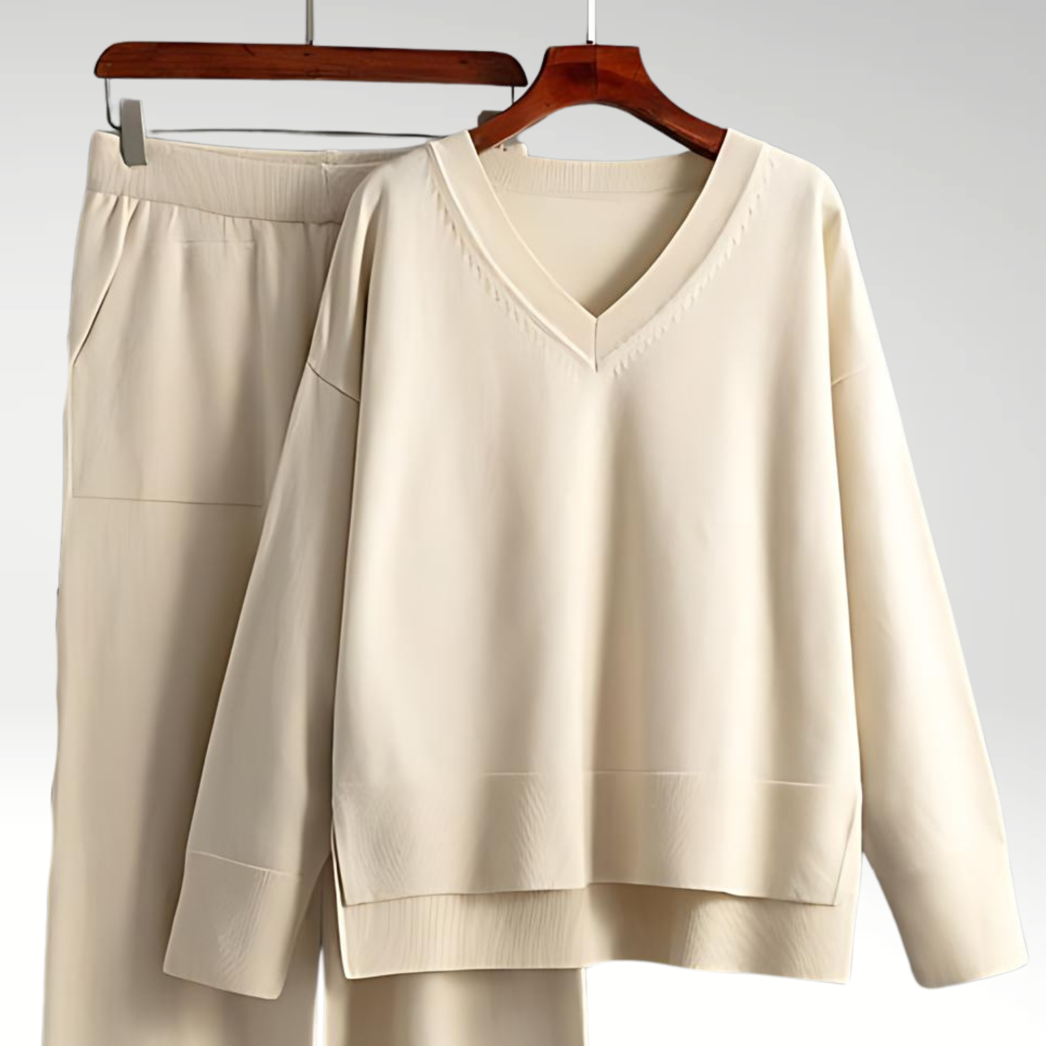 Ivano Milano™ | Set Due Pezzi Luxe con Collo a V