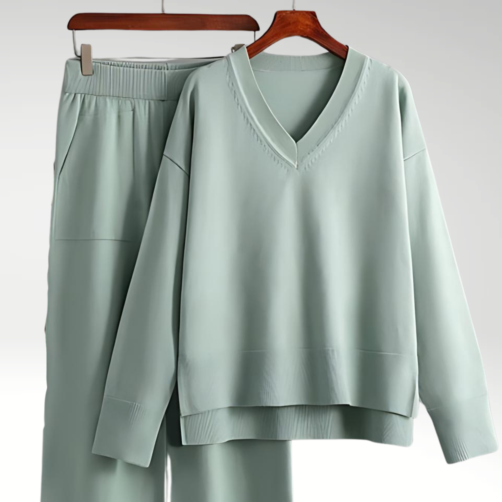 Ivano Milano™ | Set Due Pezzi Luxe con Collo a V