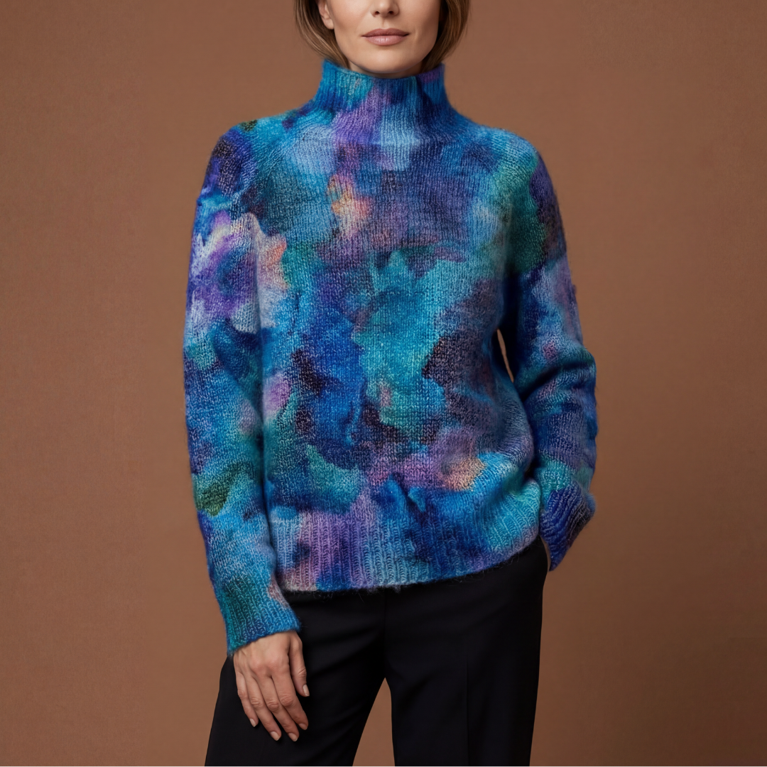 Ashley | Maglione a Collo Alto caldo ed Elegante - Ivano.