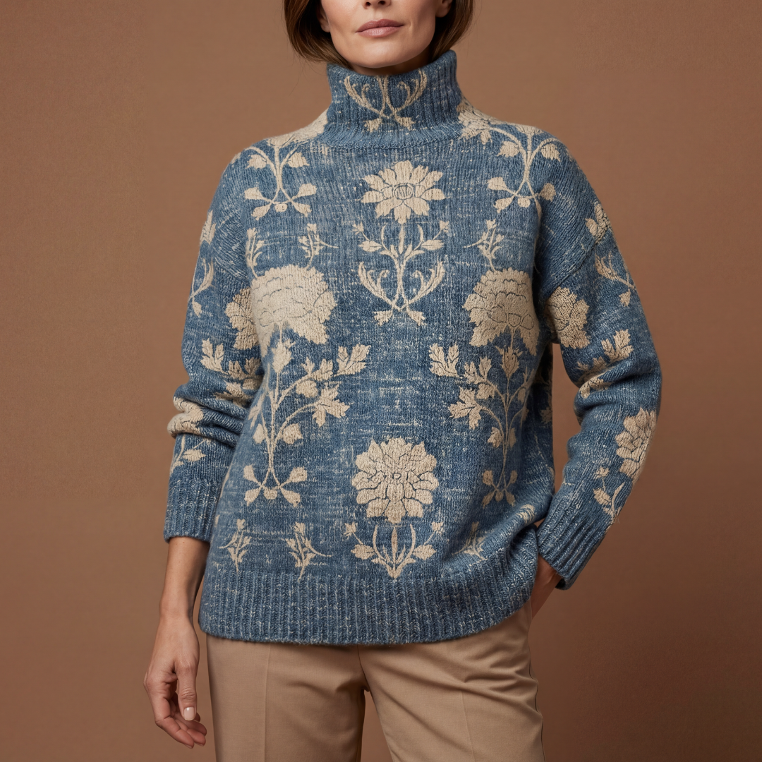 Ashley | Maglione a Collo Alto caldo ed Elegante - Ivano.