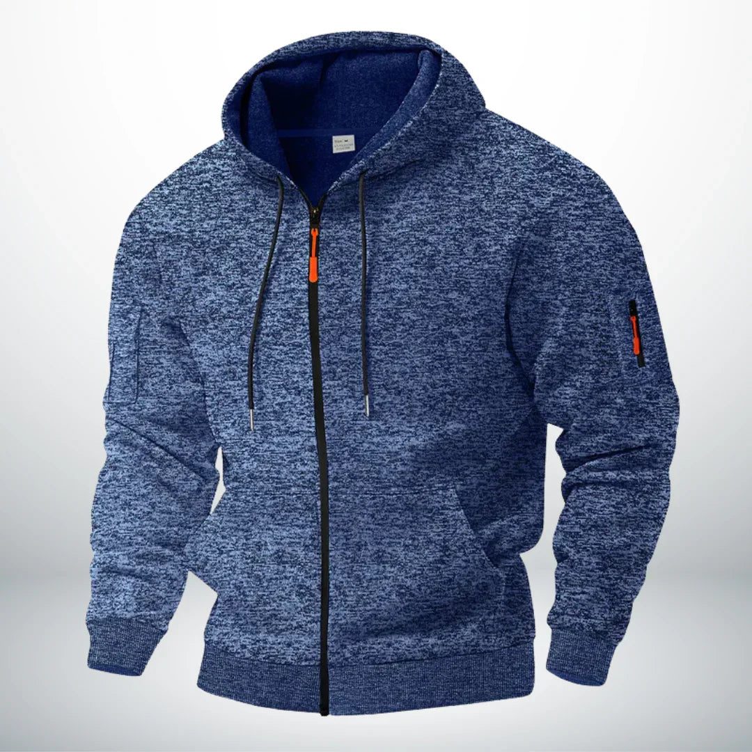 Giacca Termica in Fleece con Zip per Uomo - Ivano.