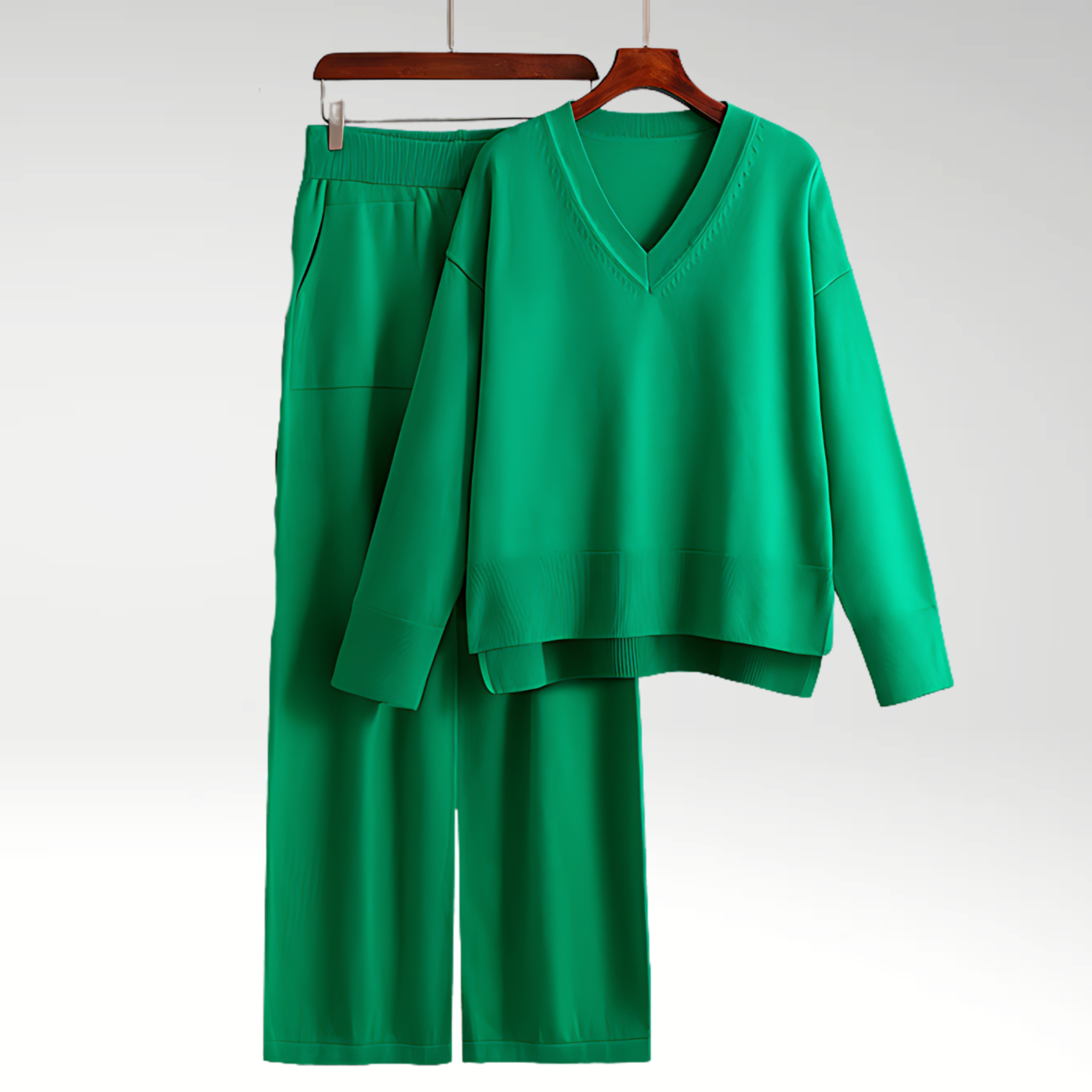 Ivano Milano™ | Set Due Pezzi Luxe con Collo a V