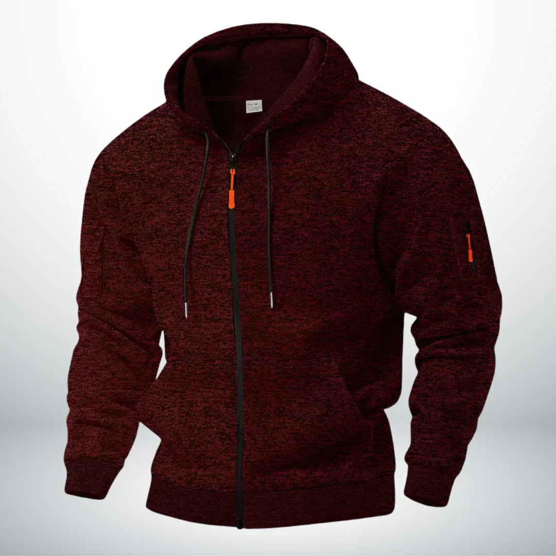 Giacca Termica in Fleece con Zip per Uomo - Ivano.