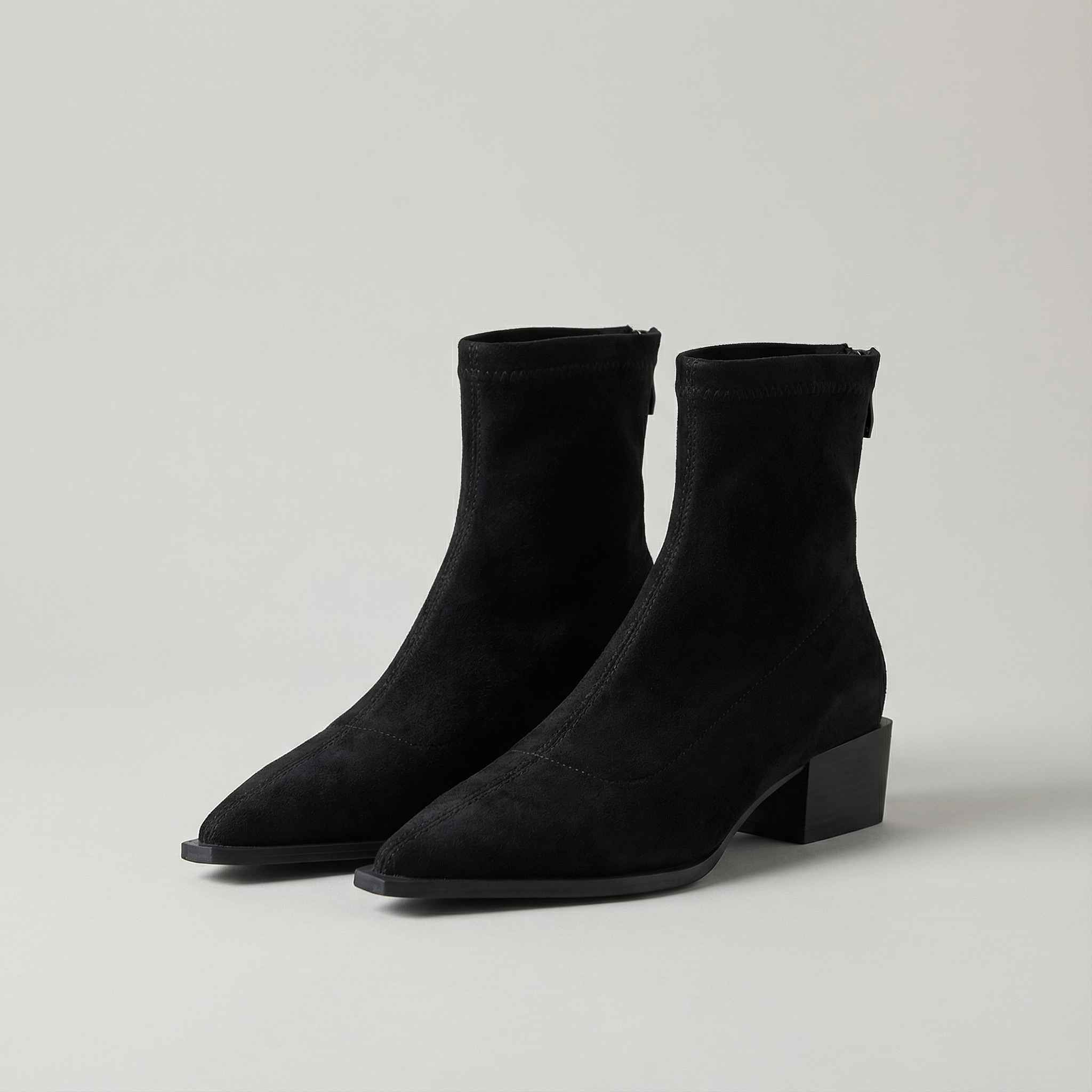 Chiara | Stivaletti Eleganti con Tacco Basso - Ivano.