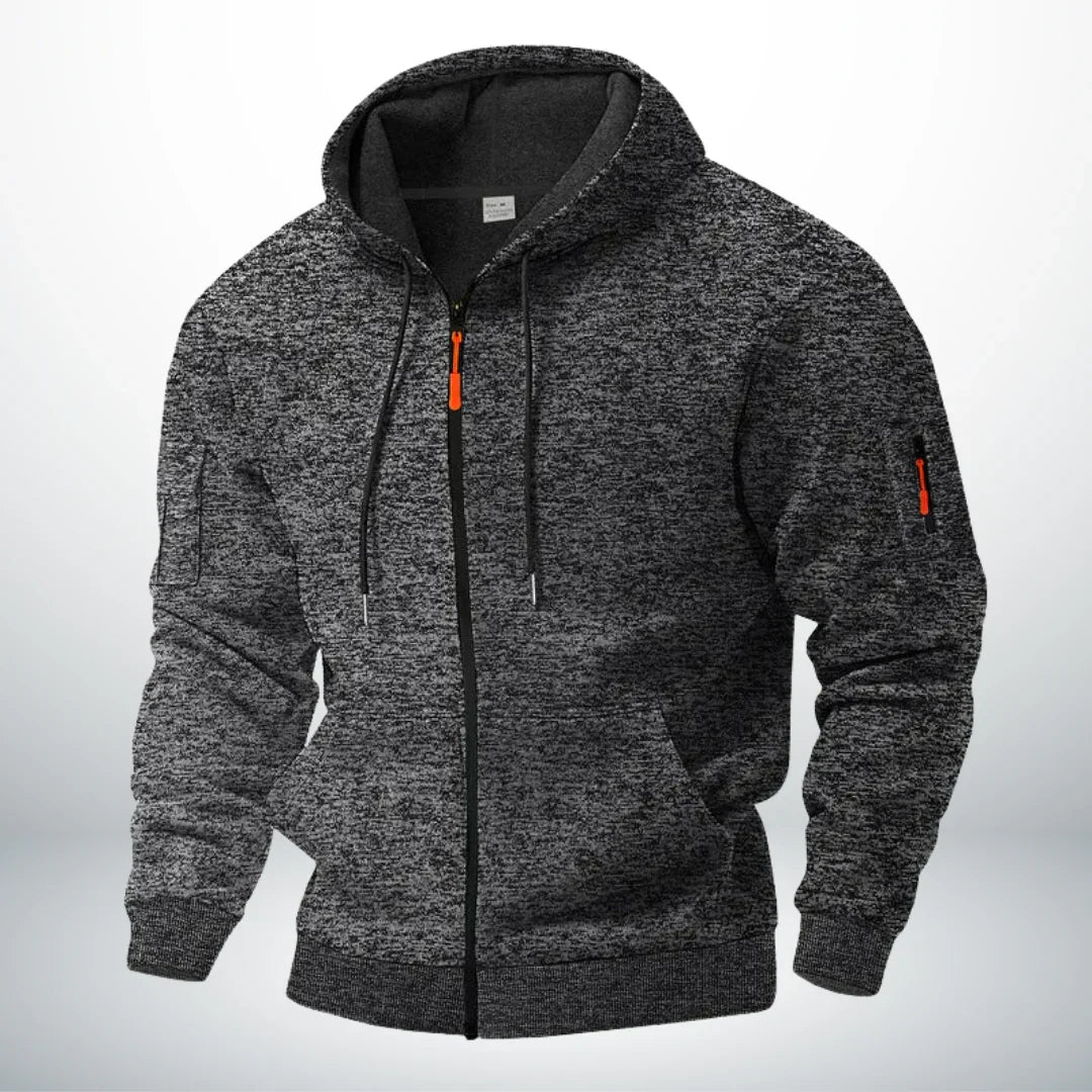 Giacca Termica in Fleece con Zip per Uomo - Ivano.