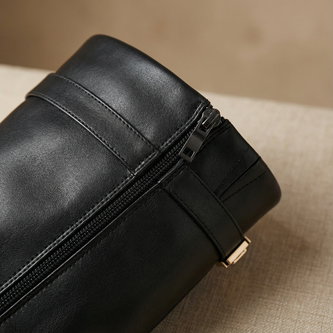 Luna | Stivali in Pelle con Gambale Largo - Ivano.