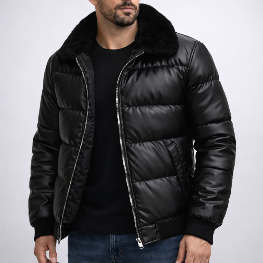 Cristiana | Giacca Puffer Urbana Premium con Collo Imbottito - Ivano.