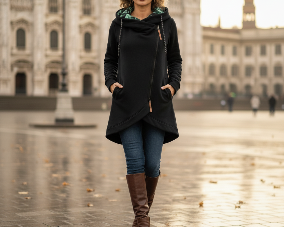 Ivano Milano™ | Cappotto Invernale Aysha – Calore ed Eleganza Quotidiana
