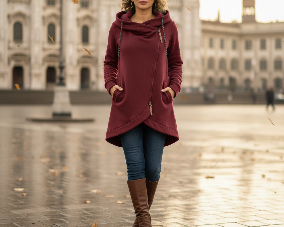 Ivano Milano™ | Cappotto Invernale Aysha – Calore ed Eleganza Quotidiana