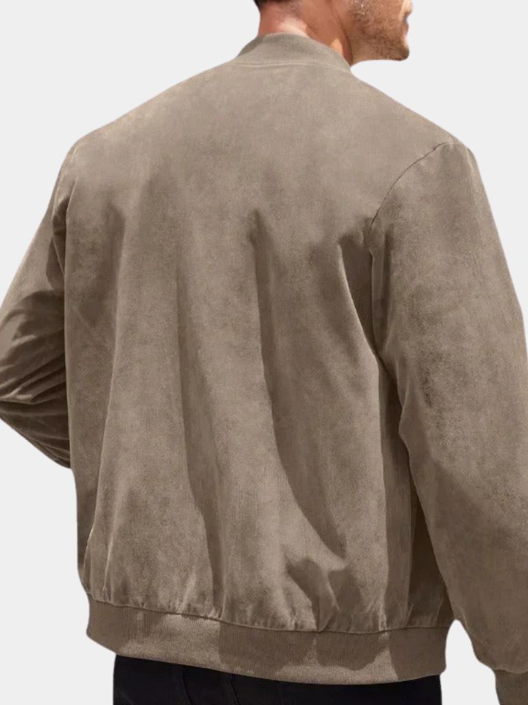 Darian™ | Giacca Bomber in Camoscio Premium - Ivano.