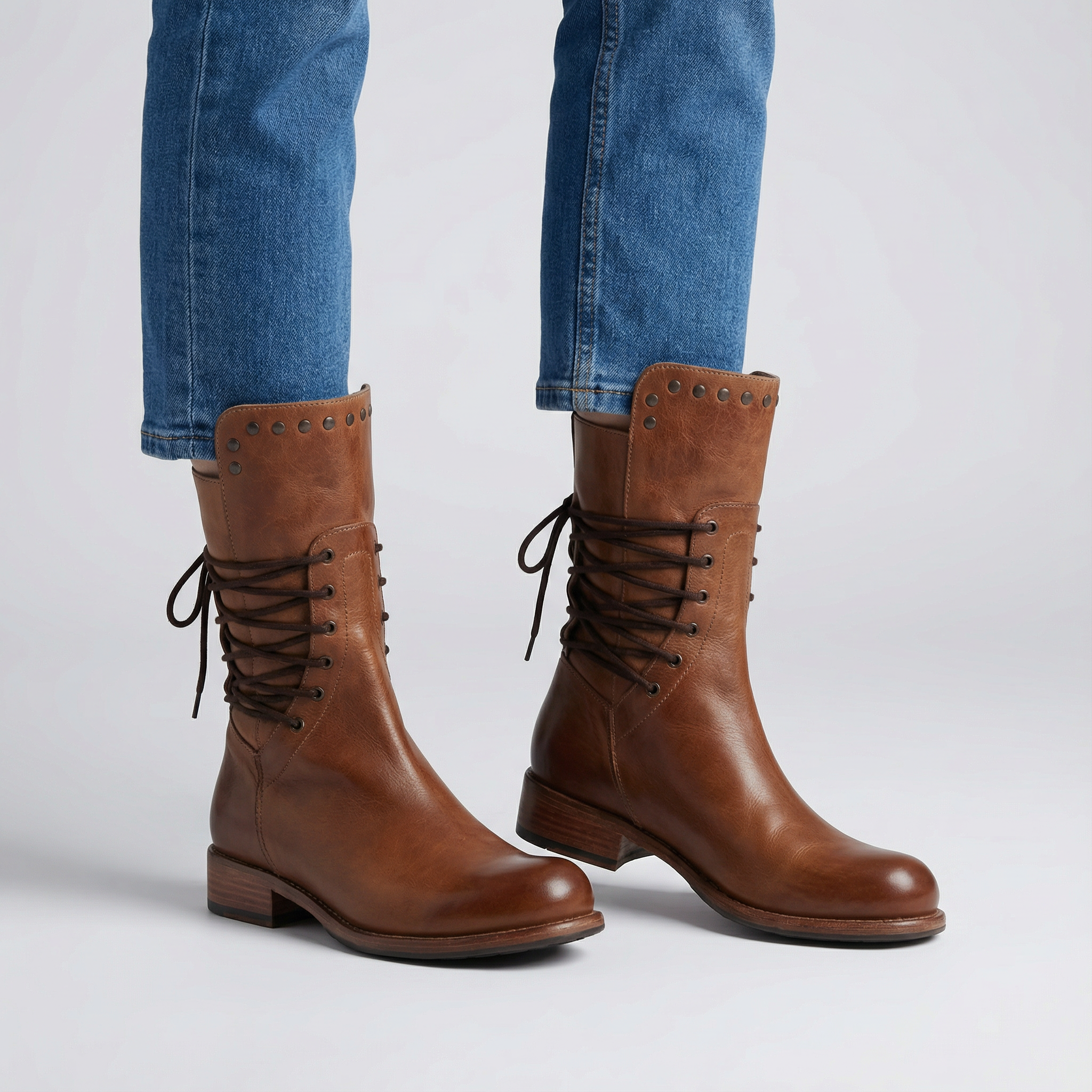 Luciana | Stivali Comodi da Donna in Ecopelle - Ivano.