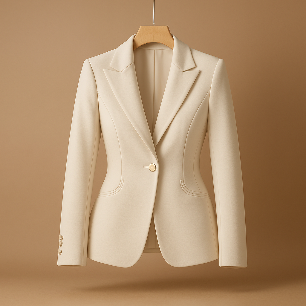Ivano Milano™ | Blazer elegante con colletto a revers per donne | Jasmijn