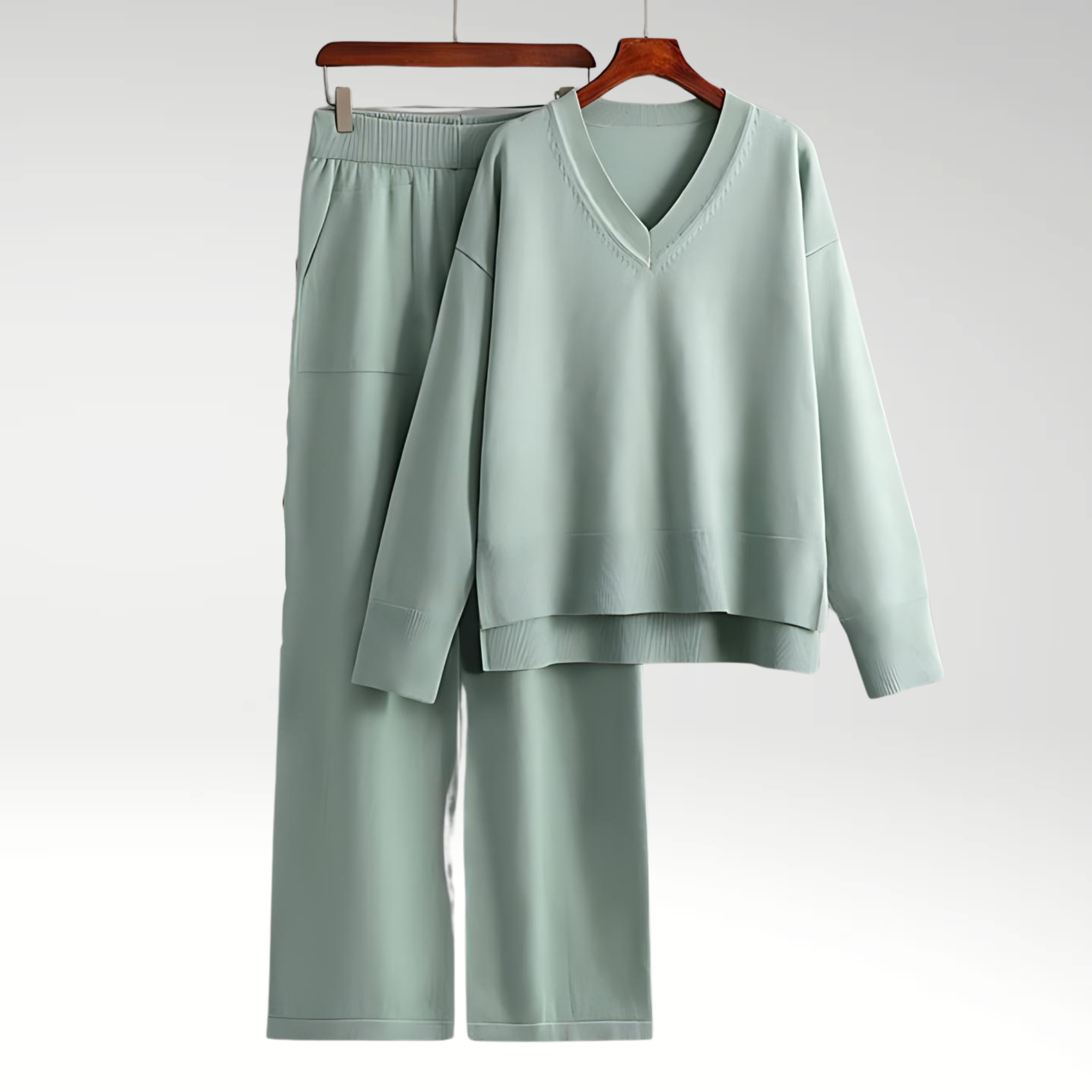 Ivano Milano™ | Set Due Pezzi Luxe con Collo a V