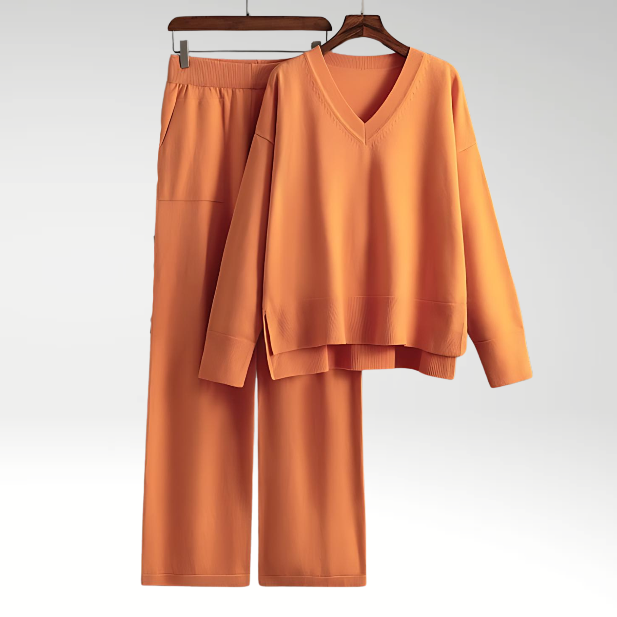 Ivano Milano™ | Set Due Pezzi Luxe con Collo a V