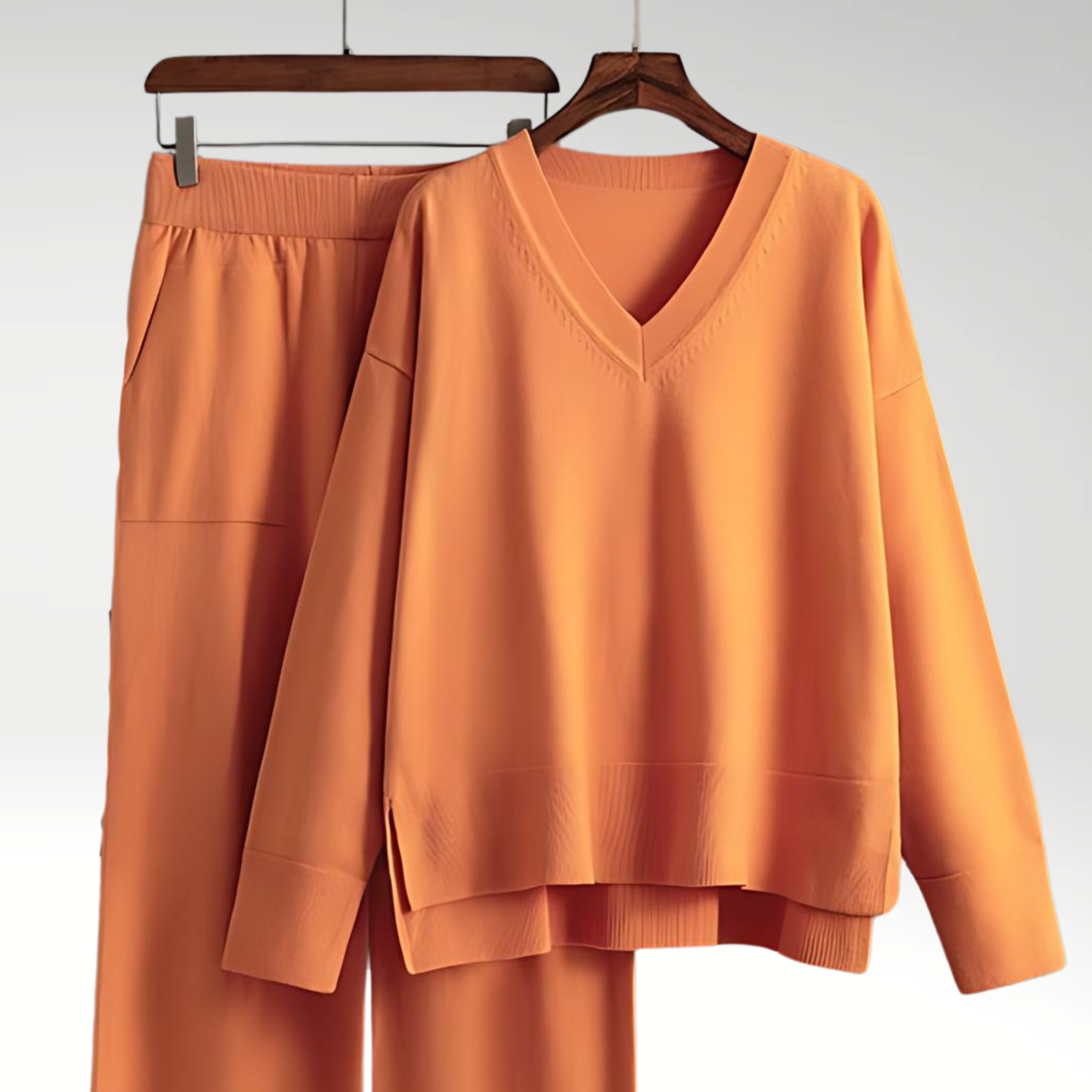 Ivano Milano™ | Set Due Pezzi Luxe con Collo a V