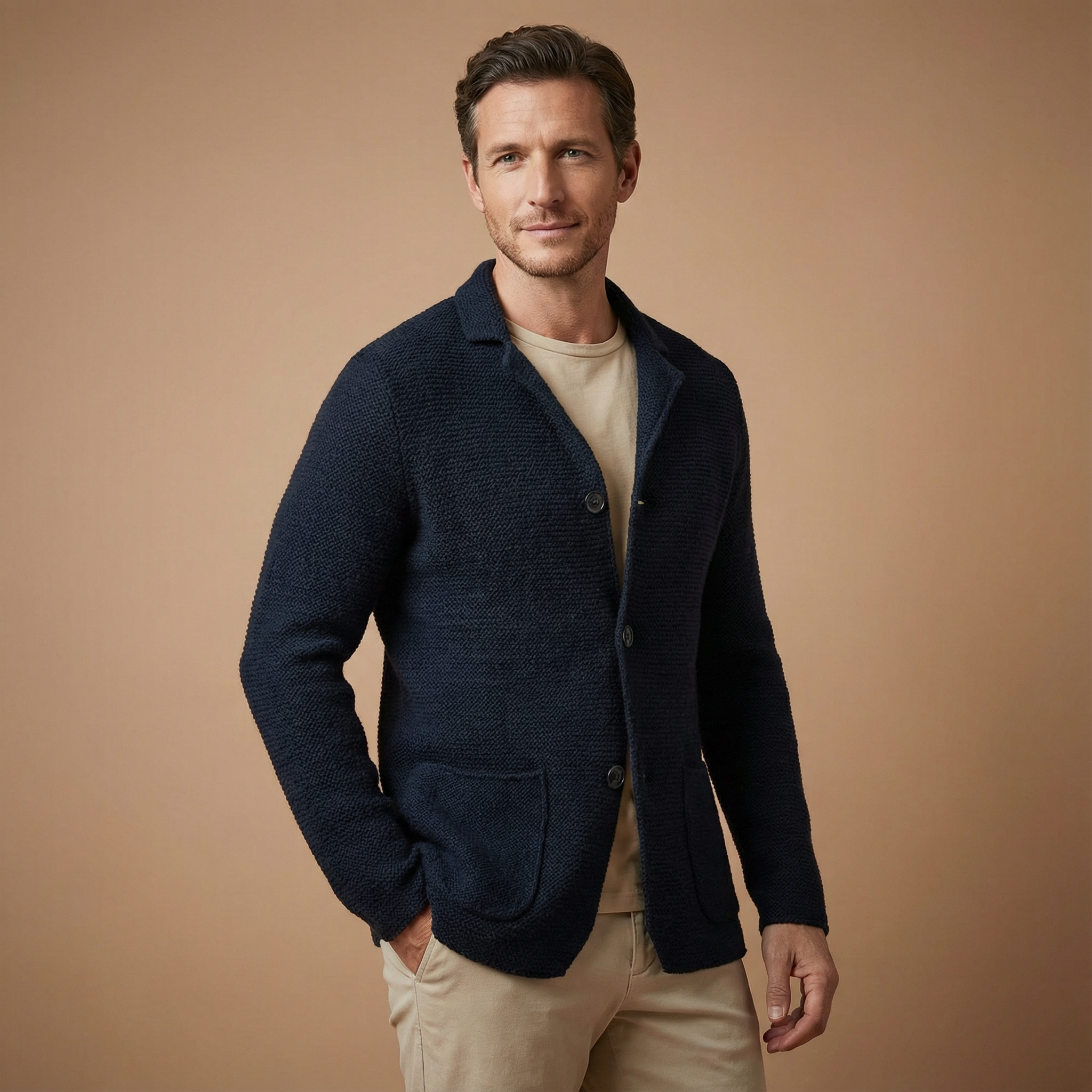 BENSON™|CARDIGAN CLASSICO ELEGANTE - Ivano.