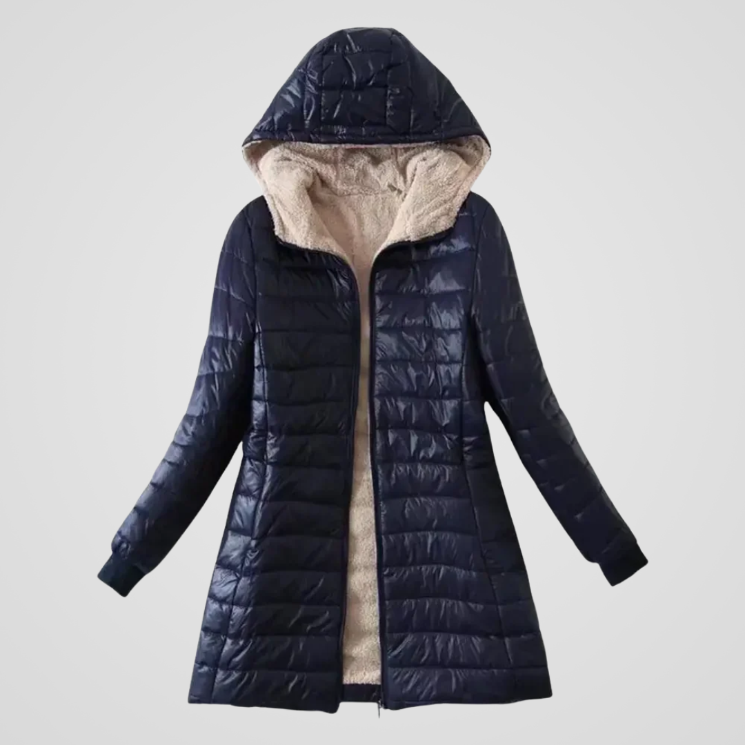 Caroline | Cappotto Invernale Foderato in Sherpa