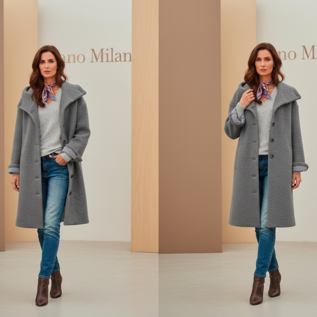 Luva™ | Giacca in lana elegante per l’autunno