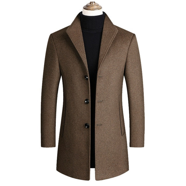Aurelio™ | Cappotto Lungo Elegante per Inverno - Ivano.
