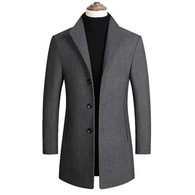 Aurelio™ | Cappotto Lungo Elegante per Inverno - Ivano.