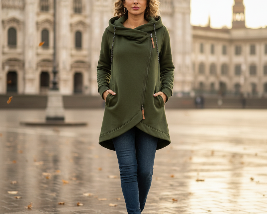 Ivano Milano™ | Cappotto Invernale Aysha – Calore ed Eleganza Quotidiana