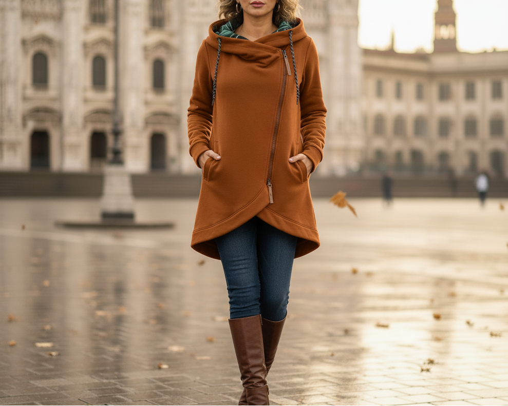 Ivano Milano™ | Cappotto Invernale Aysha – Calore ed Eleganza Quotidiana