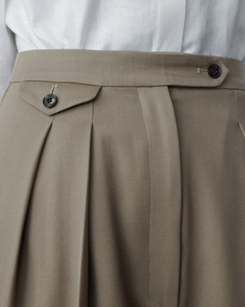 Ivano Milano™ | Pantalone oversize in lana