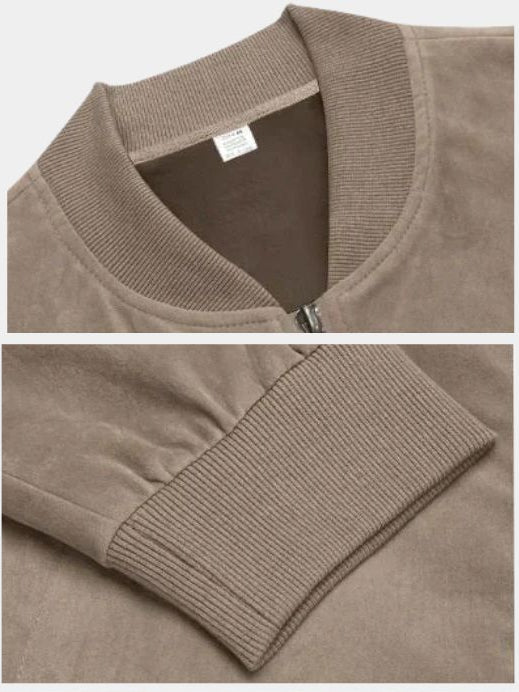 Darian™ | Giacca Bomber in Camoscio Premium - Ivano.