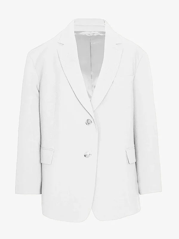 Ivano Milano™ | Blazer Oversized Clean-Line Bianco