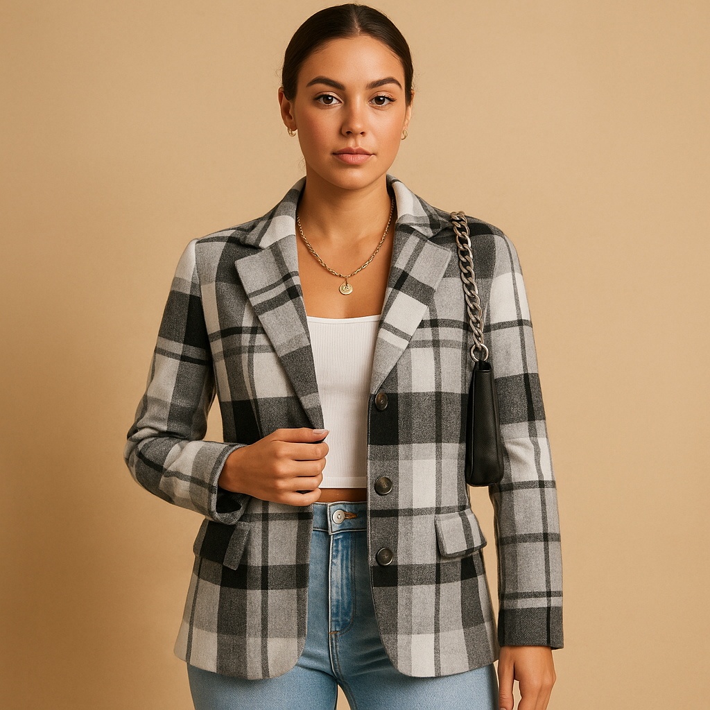 Ivano Milano™ | Blazer elegante con una vestibilità flattering per donne