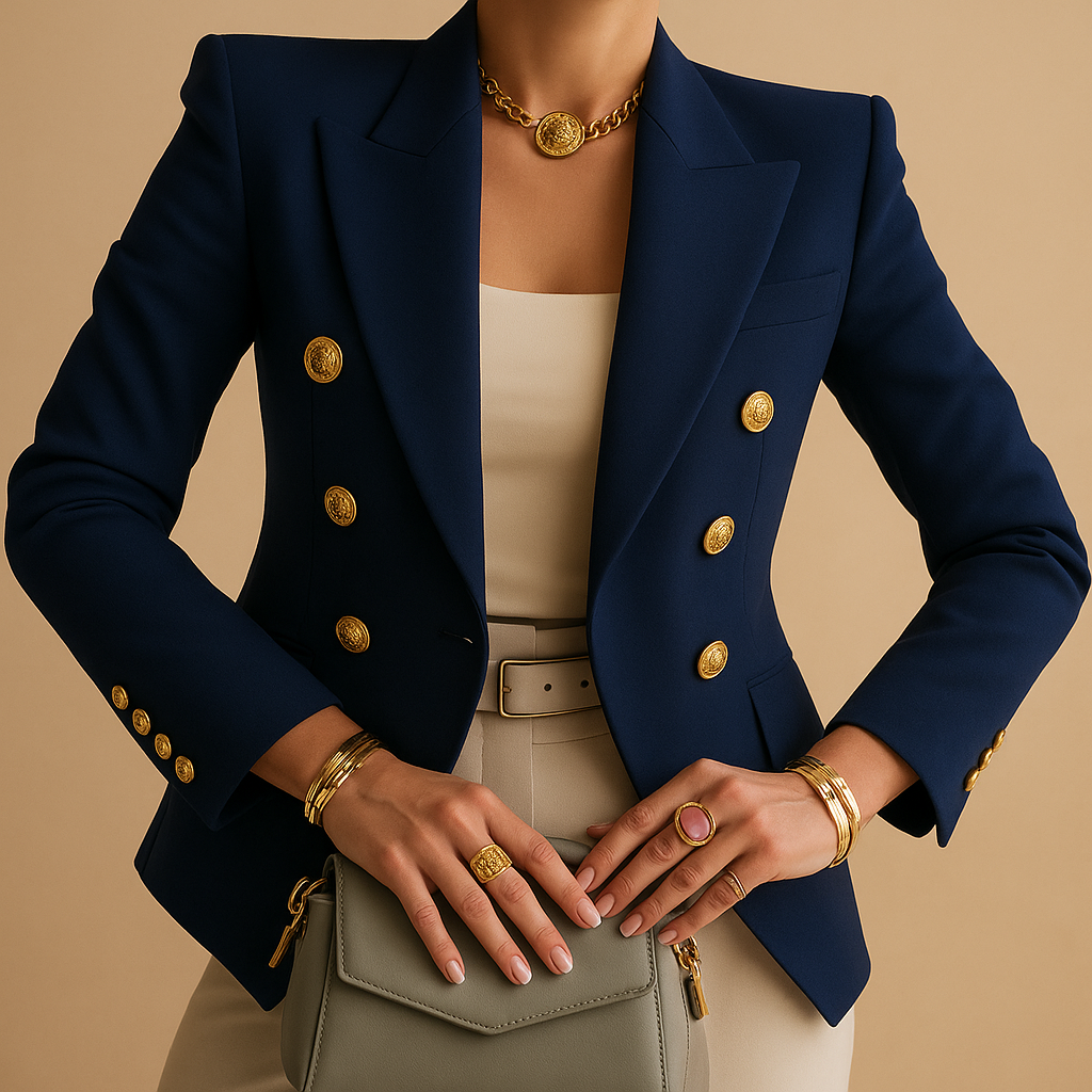 Ivano Milano™ | Elegante blazer lungo per donne
